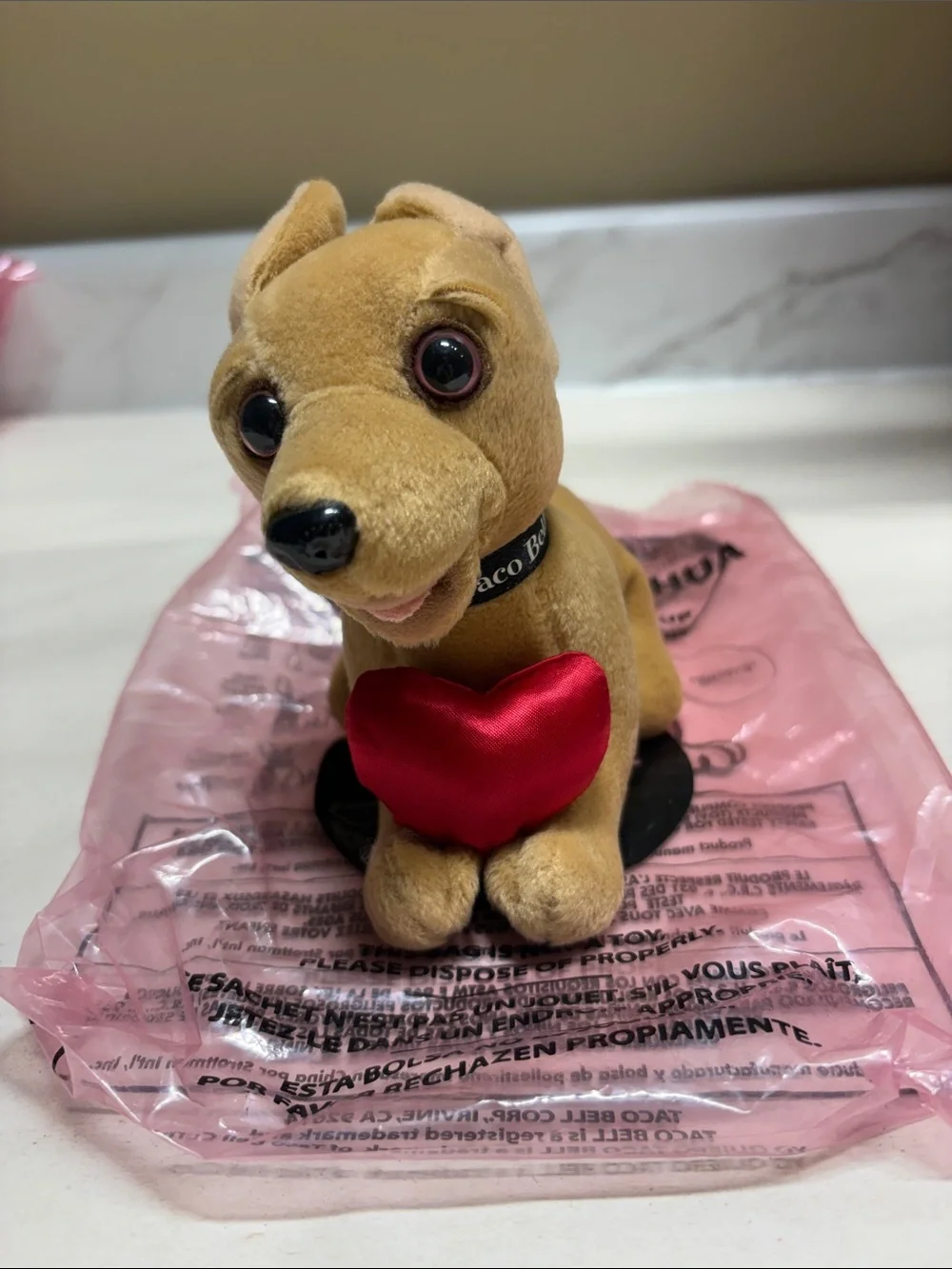 Talking Chihuahua Plush Toy - Tan